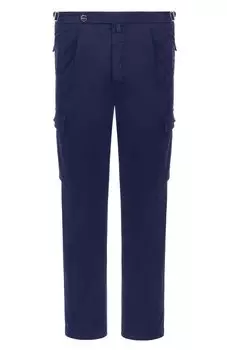 Хлопковые брюки-карго Kiton