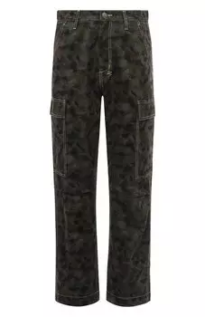 Хлопковые брюки-карго Ksubi