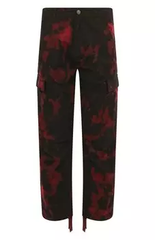 Хлопковые брюки-карго Ksubi