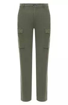 Хлопковые брюки-карго La Martina