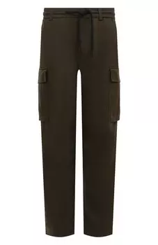 Хлопковые брюки-карго Moncler Grenoble