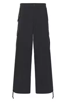 Хлопковые брюки-карго Moschino