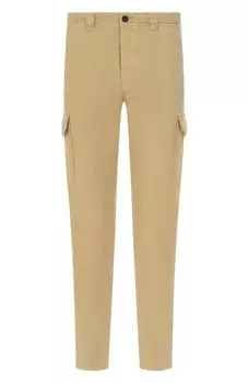 Хлопковые брюки-карго Slowear