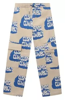 Хлопковые брюки-карго Stella McCartney