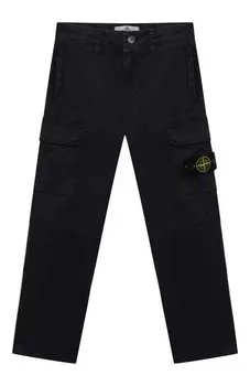 Хлопковые брюки-карго Stone Island