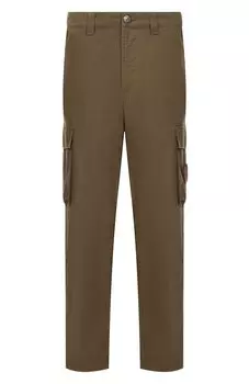 Хлопковые брюки-карго Stone Island