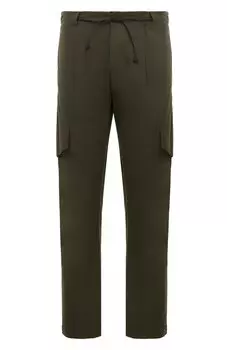 Хлопковые брюки-карго Transit