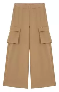 Хлопковые брюки-карго Twinset