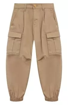 Хлопковые брюки-карго Versace