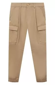 Хлопковые брюки-карго Versace