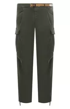 Хлопковые брюки-карго White Sand