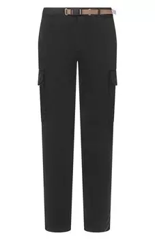 Хлопковые брюки-карго White Sand