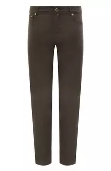 Хлопковые брюки Kiton