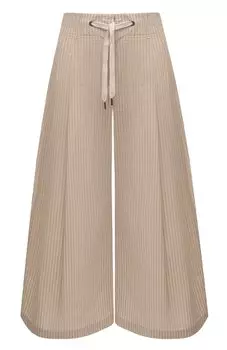 Хлопковые брюки-кюлоты Brunello Cucinelli