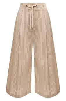 Хлопковые брюки-кюлоты Brunello Cucinelli
