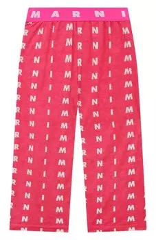 Хлопковые брюки Marni