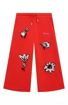 Хлопковые брюки Marni