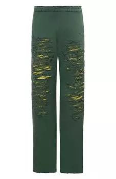 Хлопковые брюки MM6