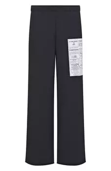 Хлопковые брюки MM6