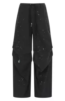 Хлопковые брюки MM6