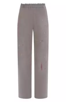 Хлопковые брюки MM6