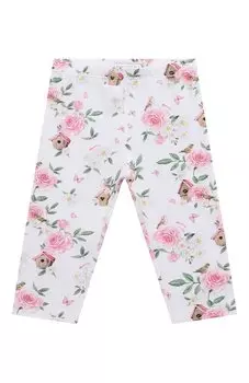 Хлопковые брюки Monnalisa