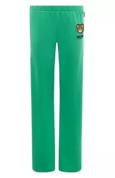 Хлопковые брюки Moschino