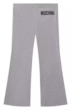 Хлопковые брюки Moschino