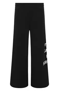 Хлопковые брюки Moschino