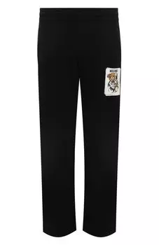 Хлопковые брюки Moschino