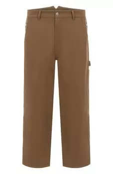 Хлопковые брюки Moschino