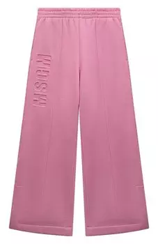 Хлопковые брюки MSGM kids
