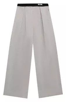 Хлопковые брюки MSGM kids