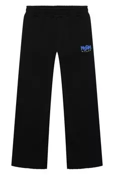 Хлопковые брюки MSGM kids