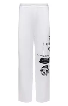 Хлопковые брюки Prada