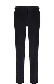 Хлопковые брюки прямого кроя Brioni