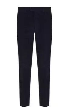 Хлопковые брюки прямого кроя Brioni