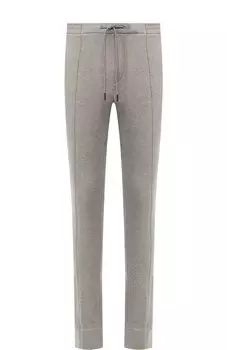 Хлопковые брюки прямого кроя с поясом на кулиске Ralph Lauren