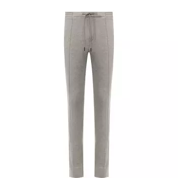 Хлопковые брюки прямого кроя с поясом на кулиске Ralph Lauren