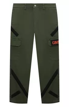 Хлопковые брюки Roberto Cavalli