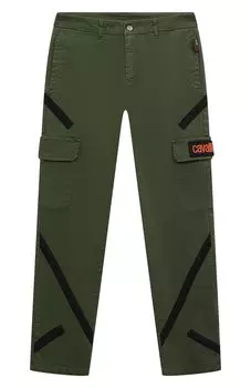 Хлопковые брюки Roberto Cavalli