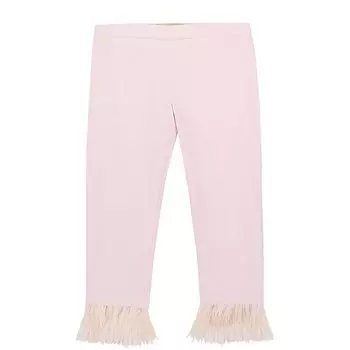 Хлопковые брюки с декоративной отделкой Quis Quis