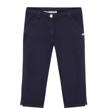 Хлопковые брюки с декором на карманах Tartine Et Chocolat