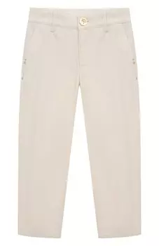 Хлопковые брюки Stefano Ricci Junior