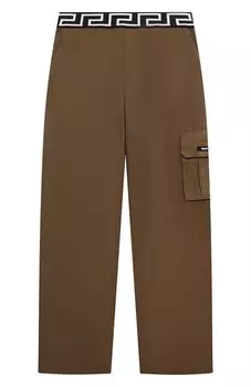 Хлопковые брюки Versace