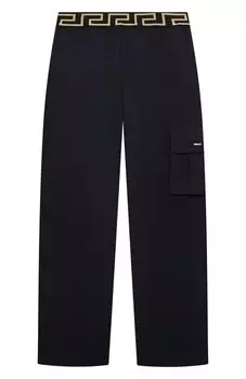 Хлопковые брюки Versace