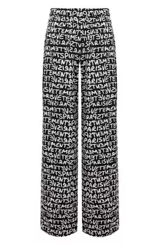 Хлопковые брюки VETEMENTS