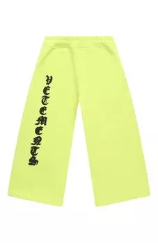 Хлопковые брюки VETEMENTS