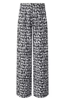 Хлопковые брюки VETEMENTS