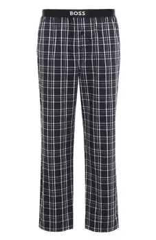 Хлопковые домашние брюки BOSS